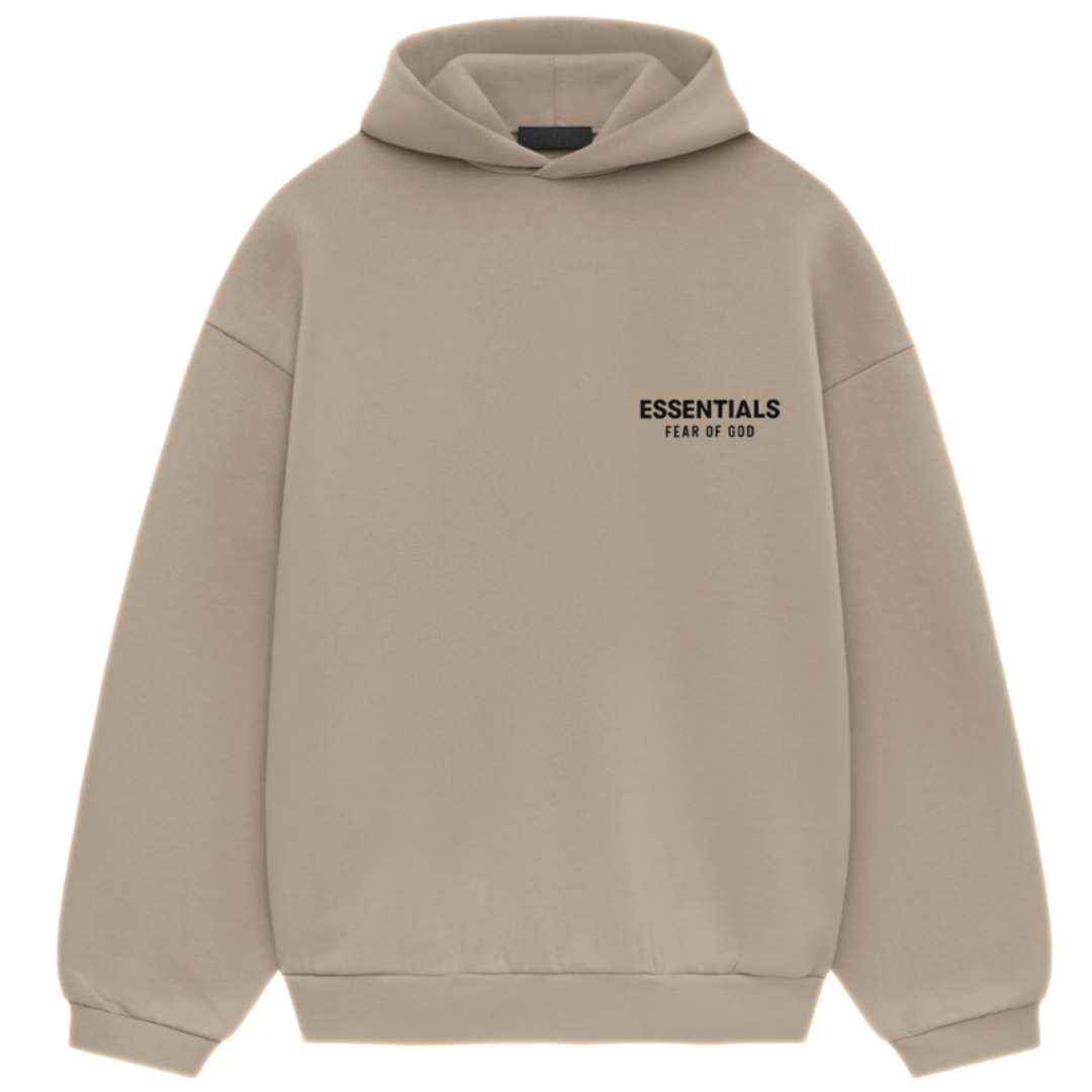 Fear of God Essentials Fleece Hoodie Desert Sand