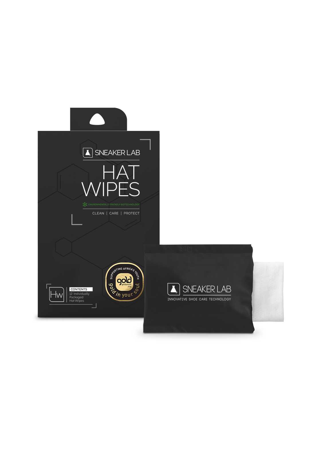 Hat Cleaner Wipes - 12 Pack