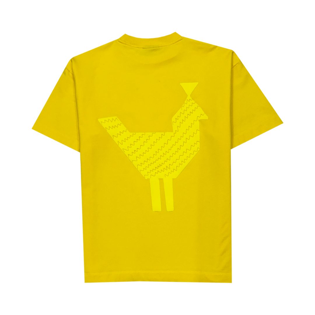 Heritage T-shirt in Yellow  [Unisex]