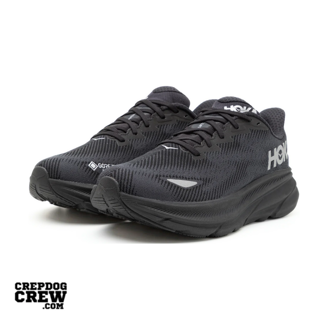 Hoka One One Clifton 9 Gore-Tex Black Black