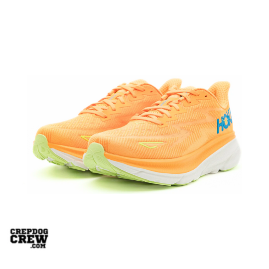 Hoka One One Clifton 9 Solar Flare Lettuce