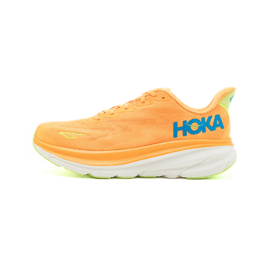 Hoka One One Clifton 9 Solar Flare Lettuce