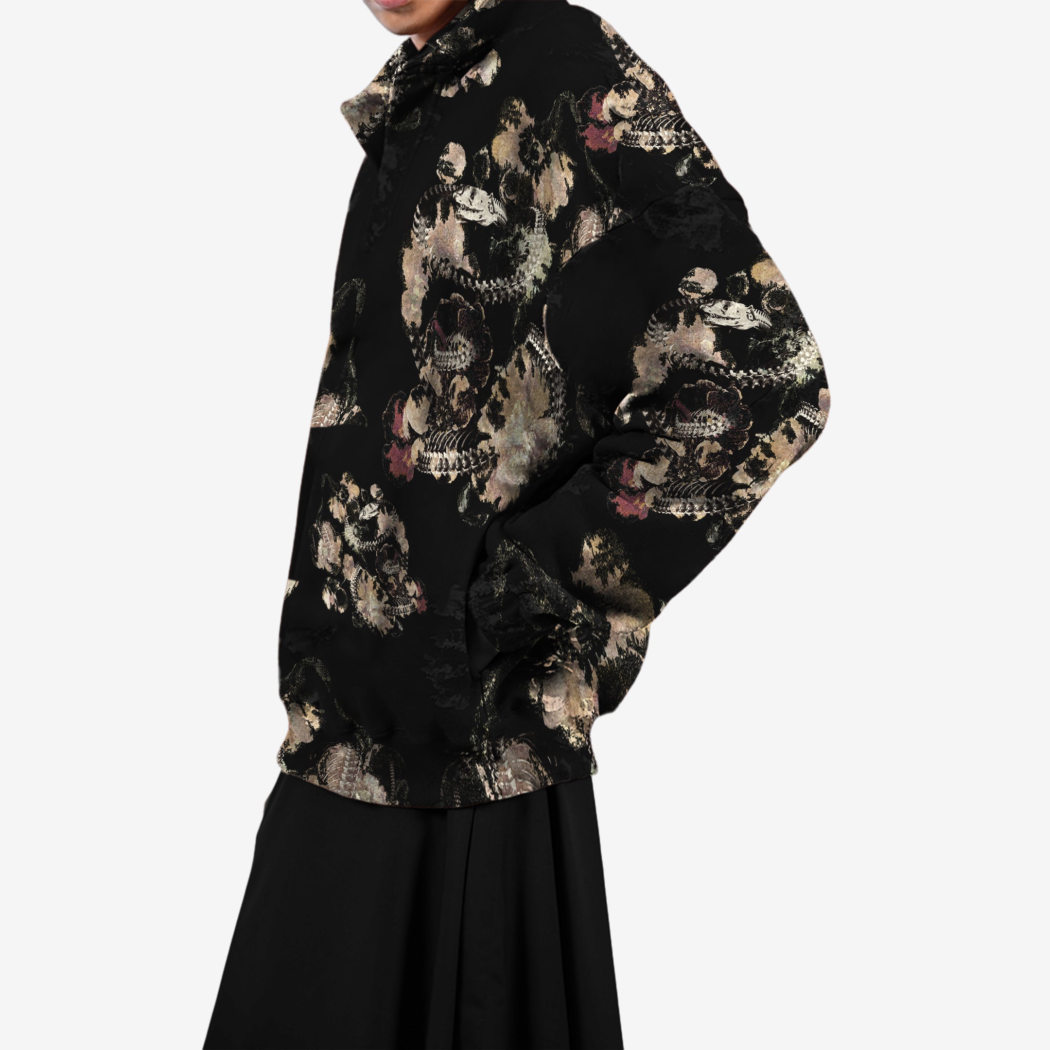 Foliage in the fall sweatshirt - Black