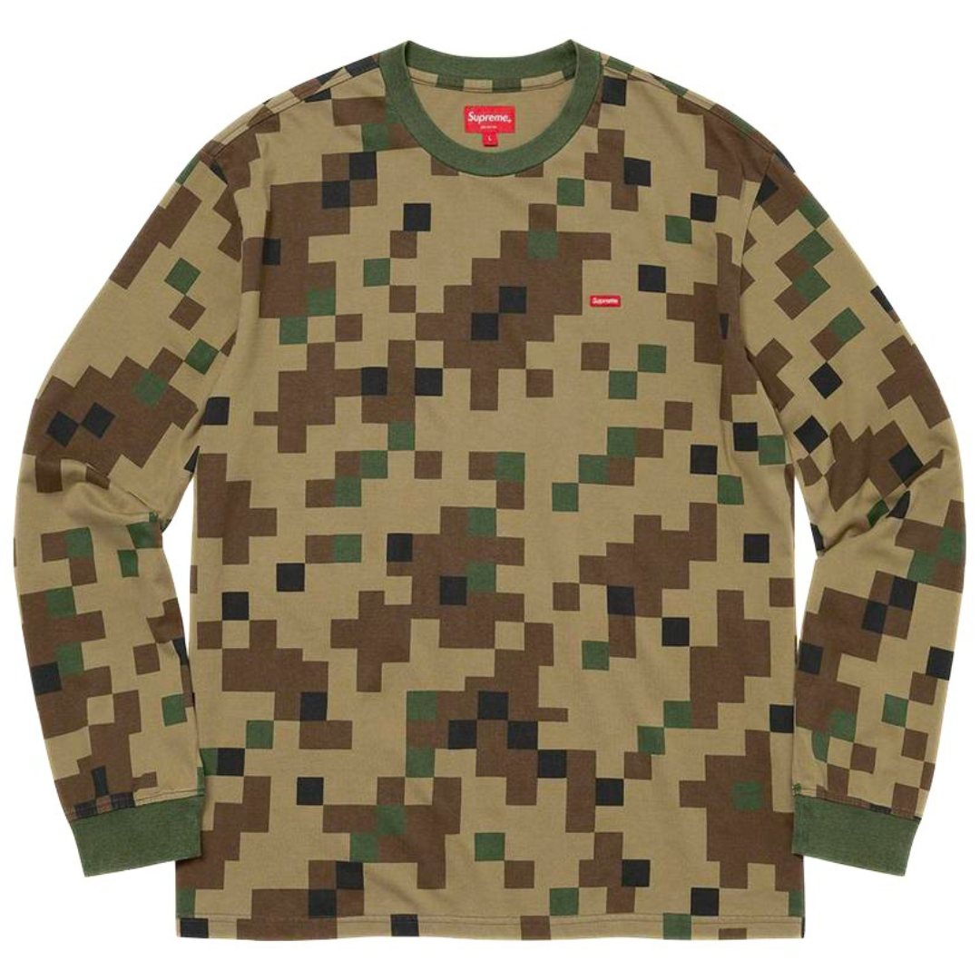 SUPREME SMALL BOX TEE	OLIVE DIGI CAMO