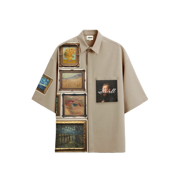 Gogh's Canvas | Over Box Shirt|MELTDOWN SALE
