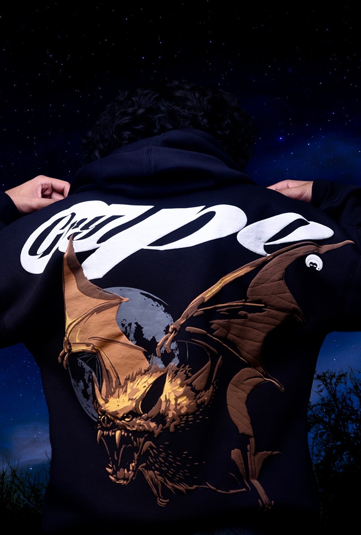 BLACK NIGHTWING HOODIE