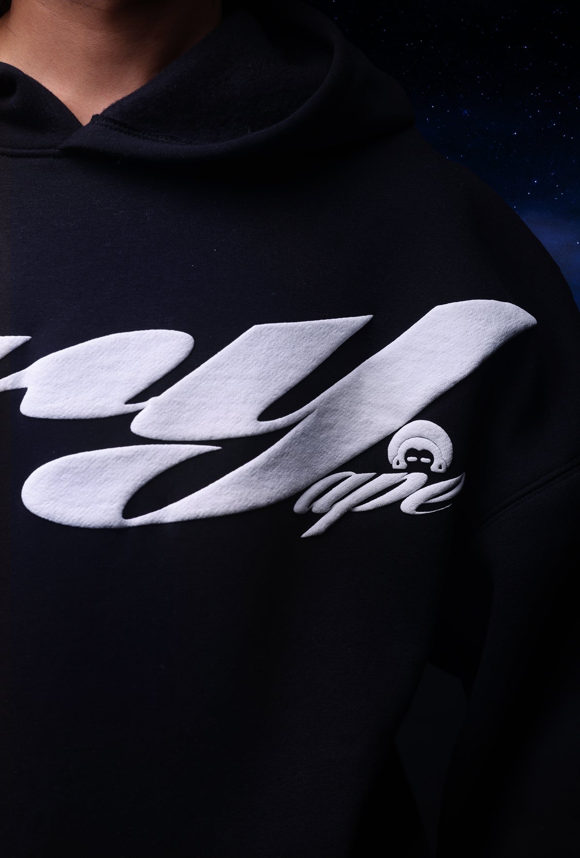 BLACK NIGHTWING HOODIE