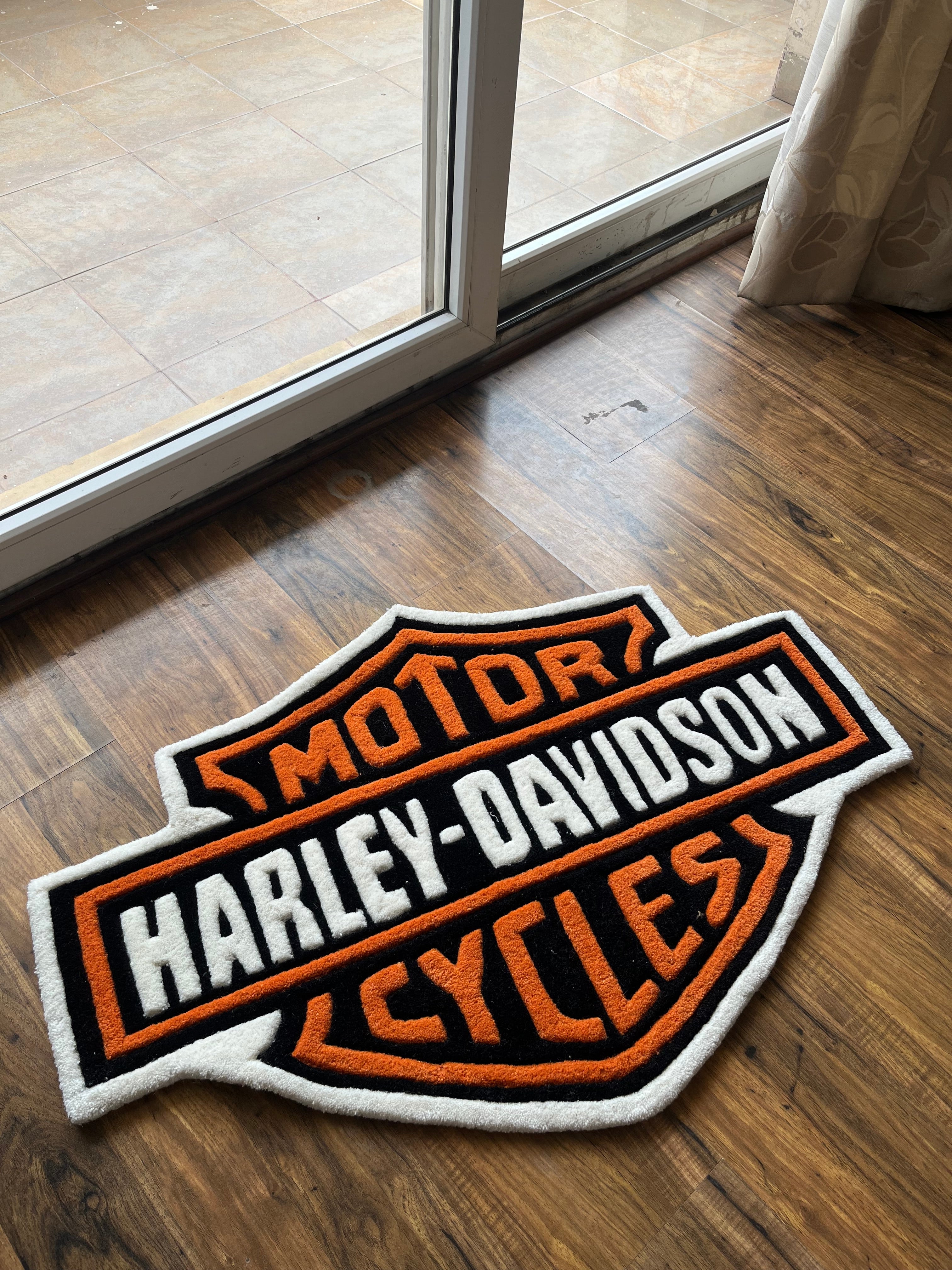 Harley Davidson Custom Rug