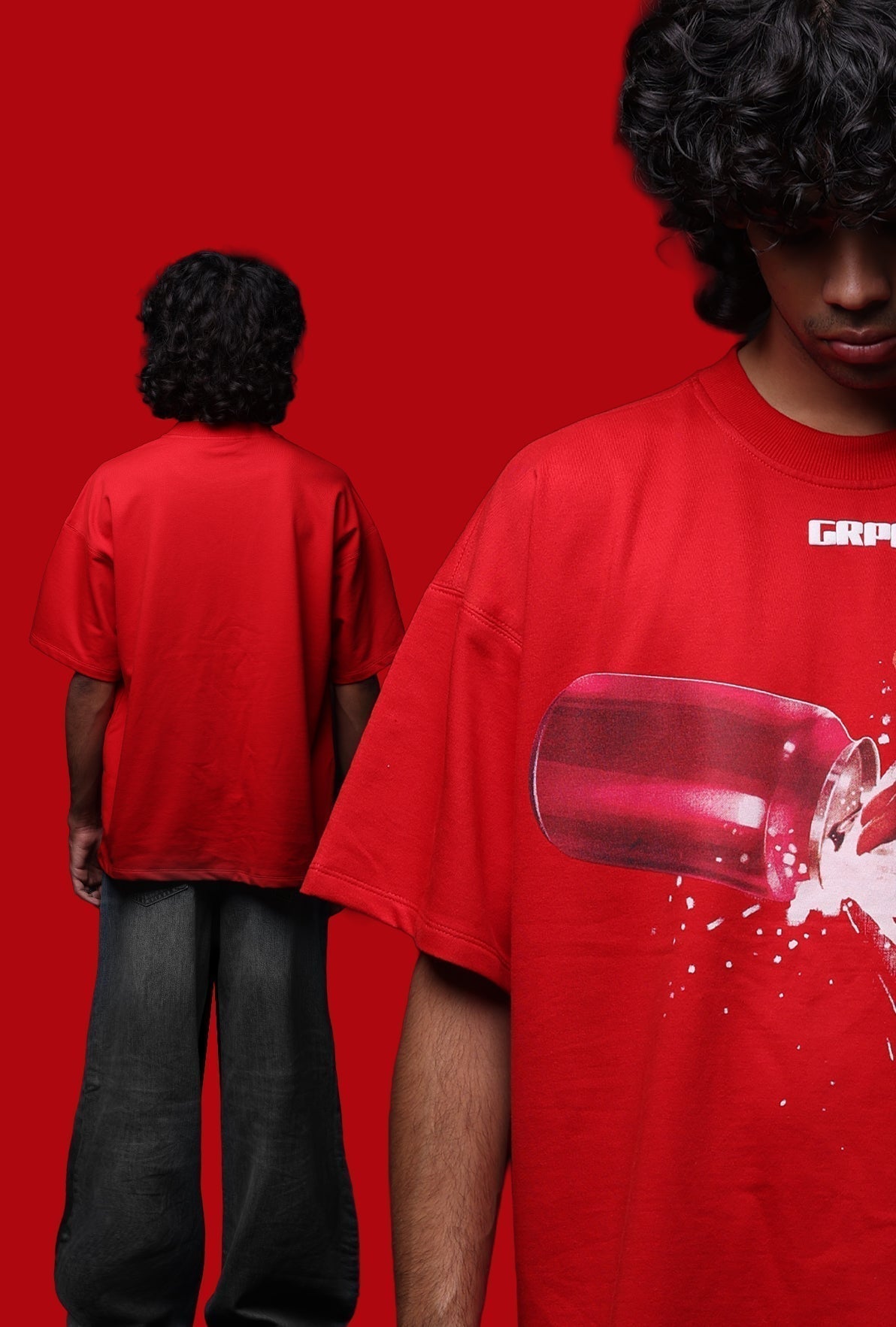 RED LIQUID DESIRE T-SHIRT