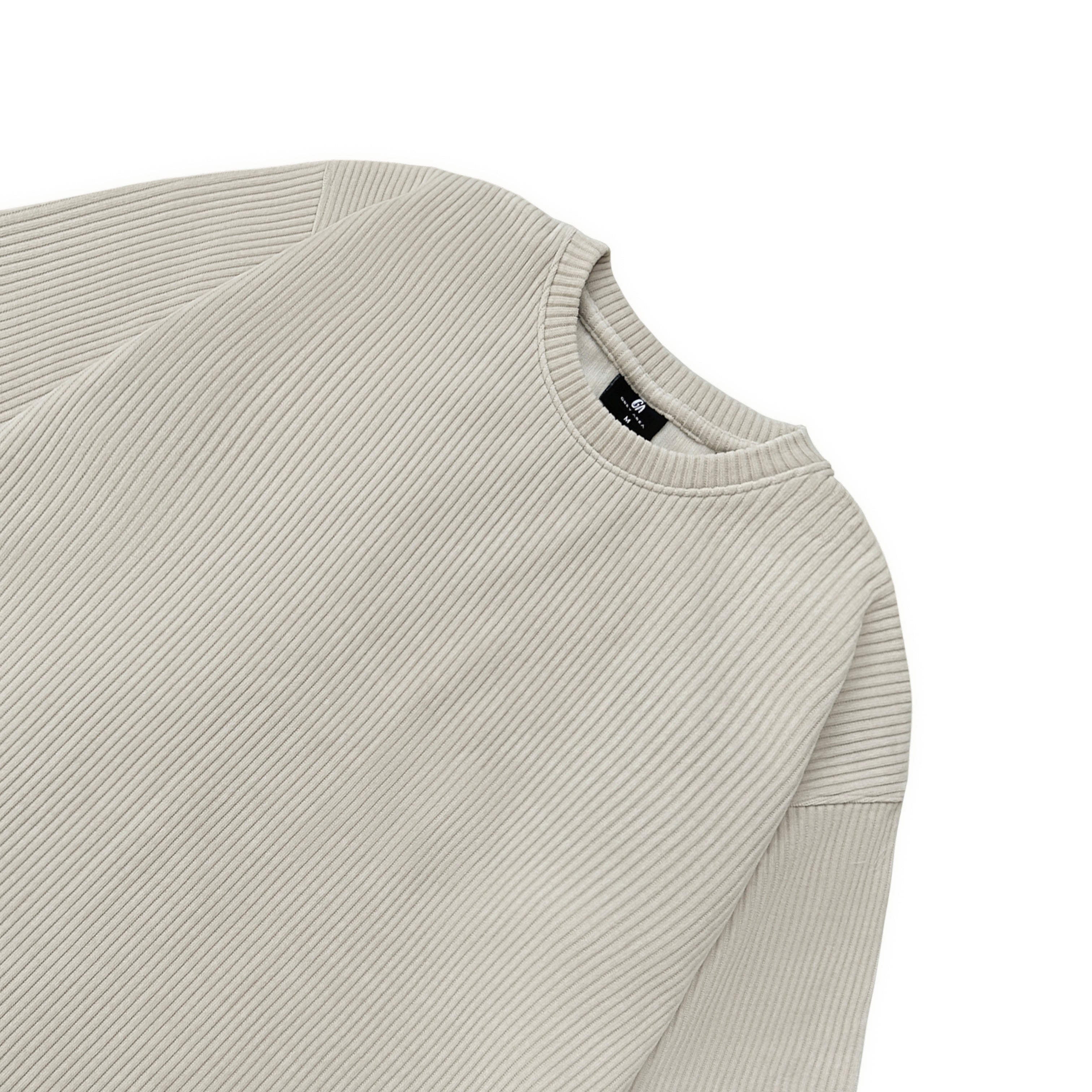 CORDUROY OFF WHITE TSHIRT