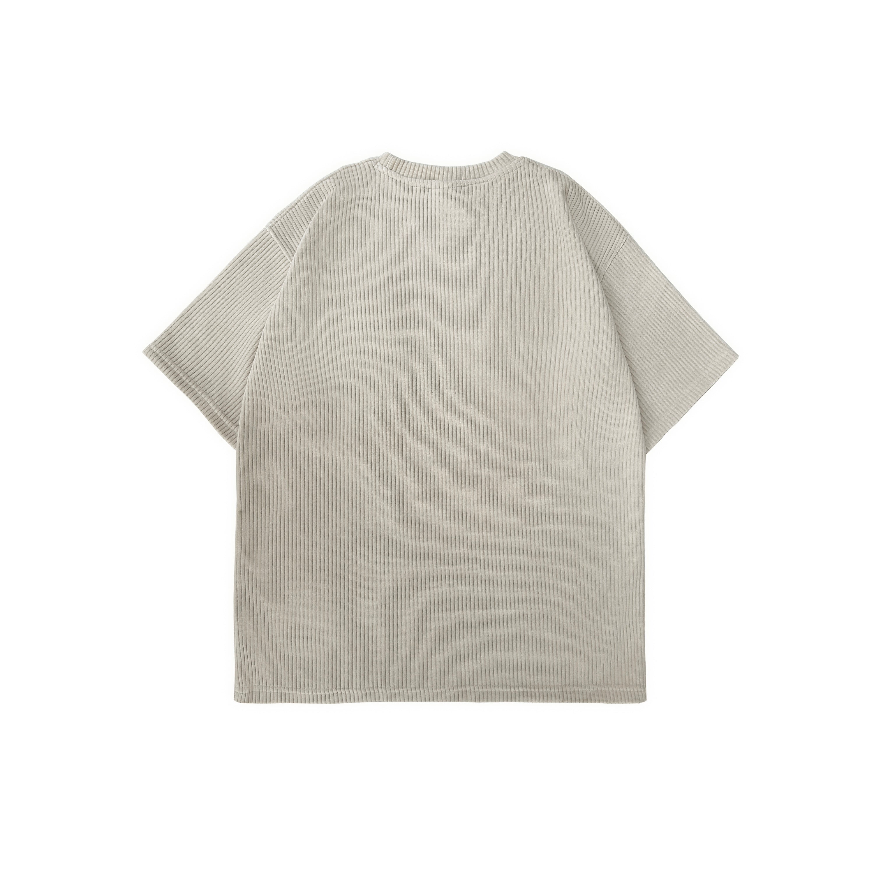 CORDUROY OFF WHITE TSHIRT