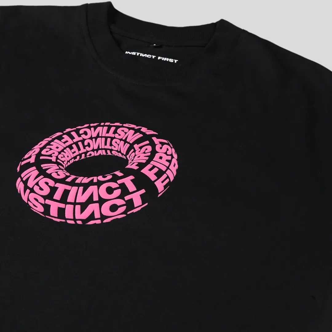 Black Invision Oversized T-Shirt