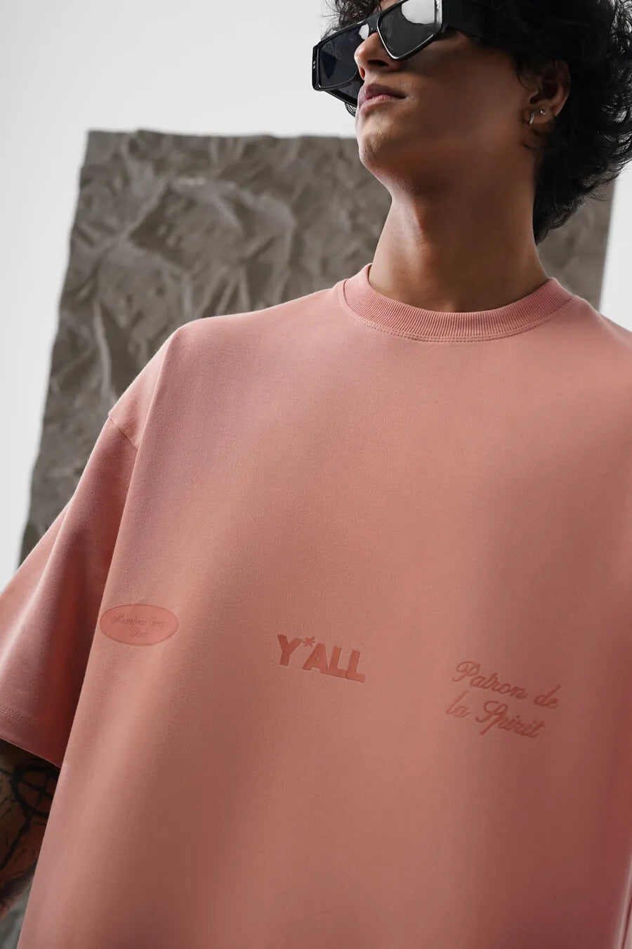 MEMBERS ONLY CLUB - TONAL  SALMON PINK