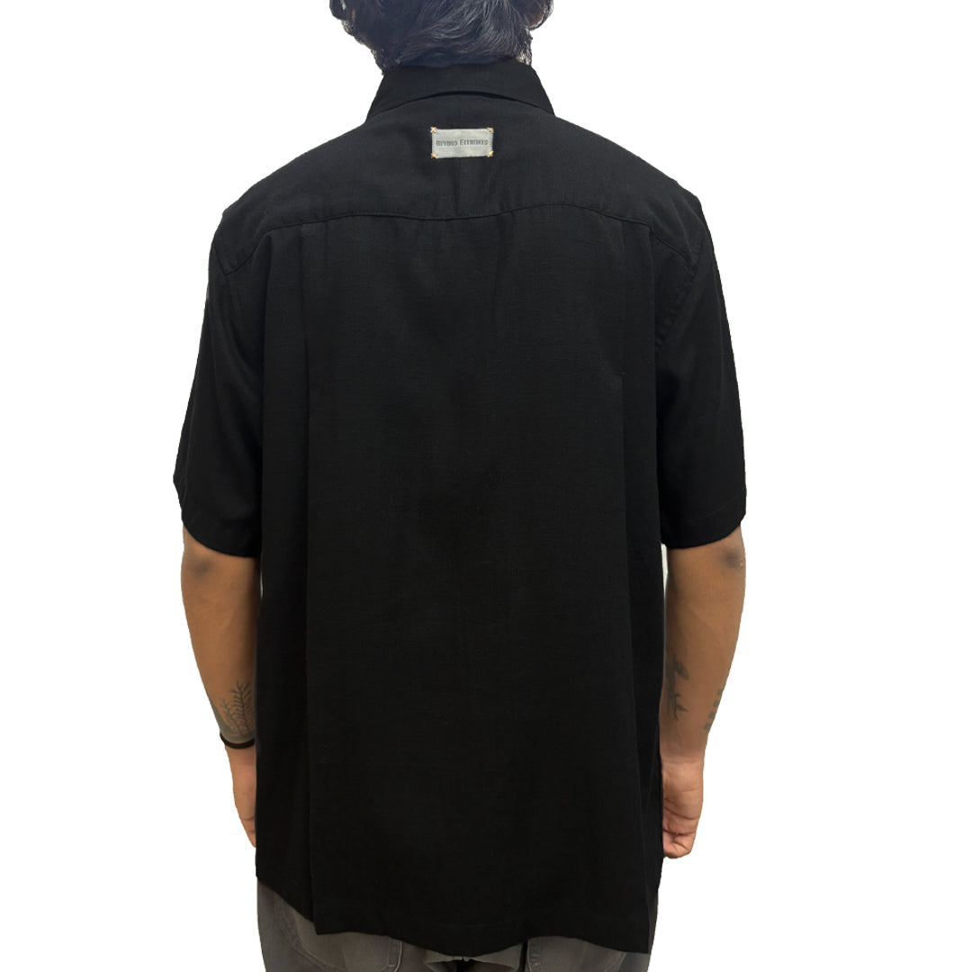 Linzo Boat Shirt in Black [Unisex]