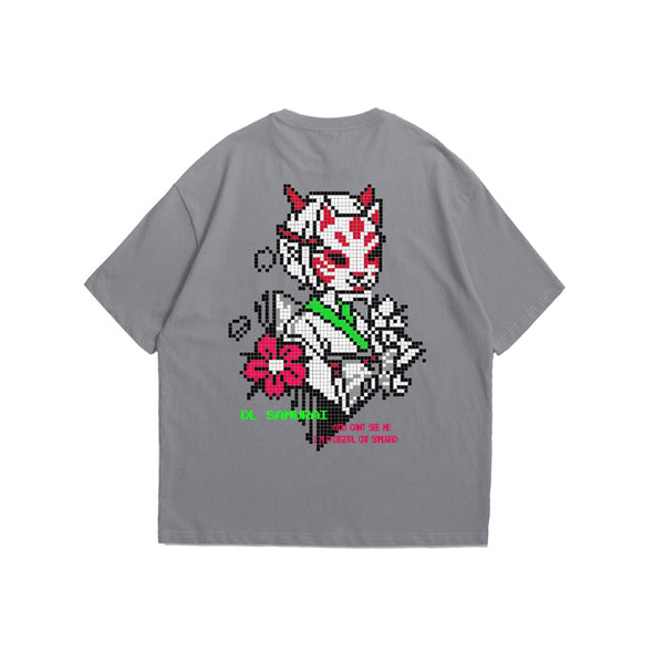 Pixelated Samurai|T-shirt