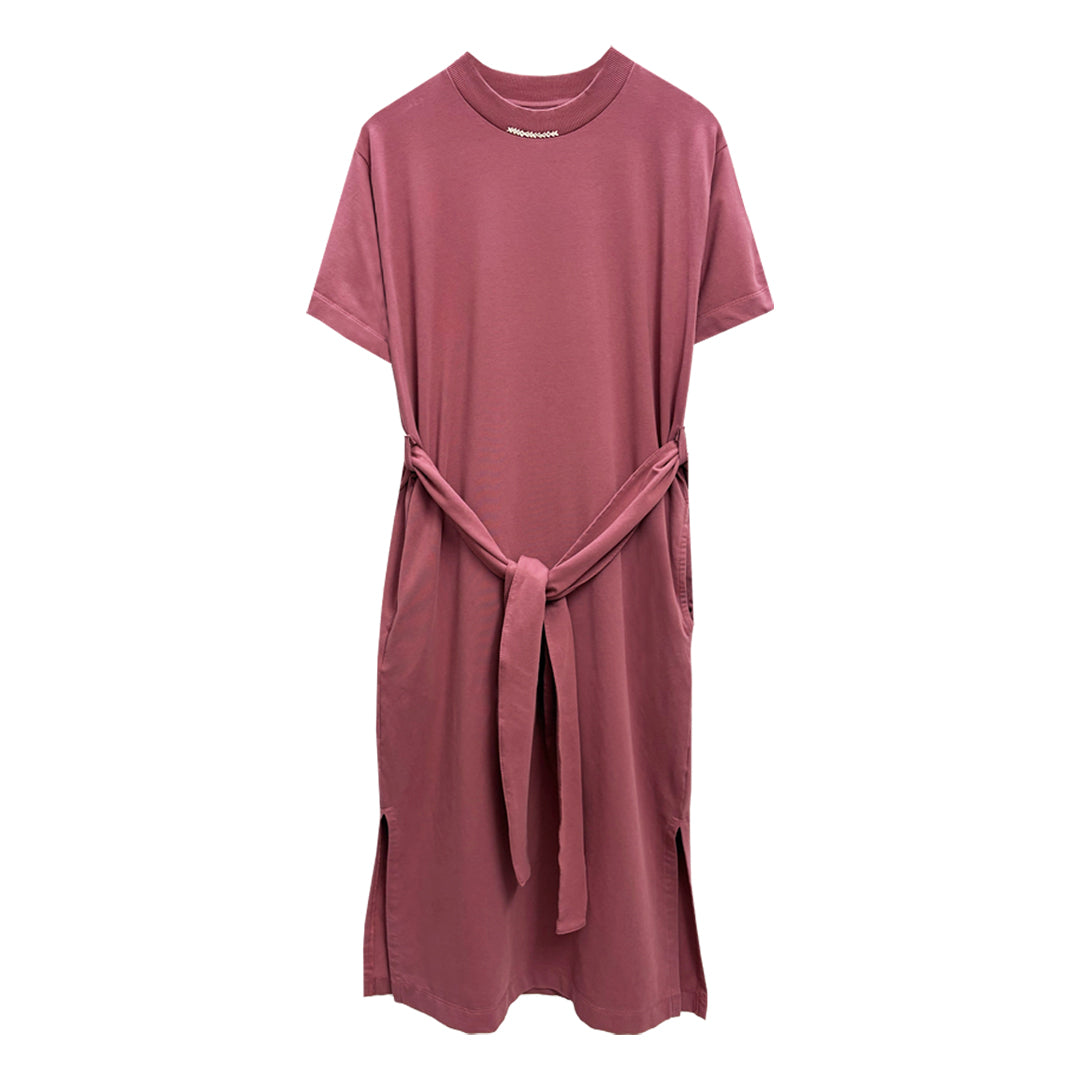 Kantha midi T-shirt dress [Unisex]