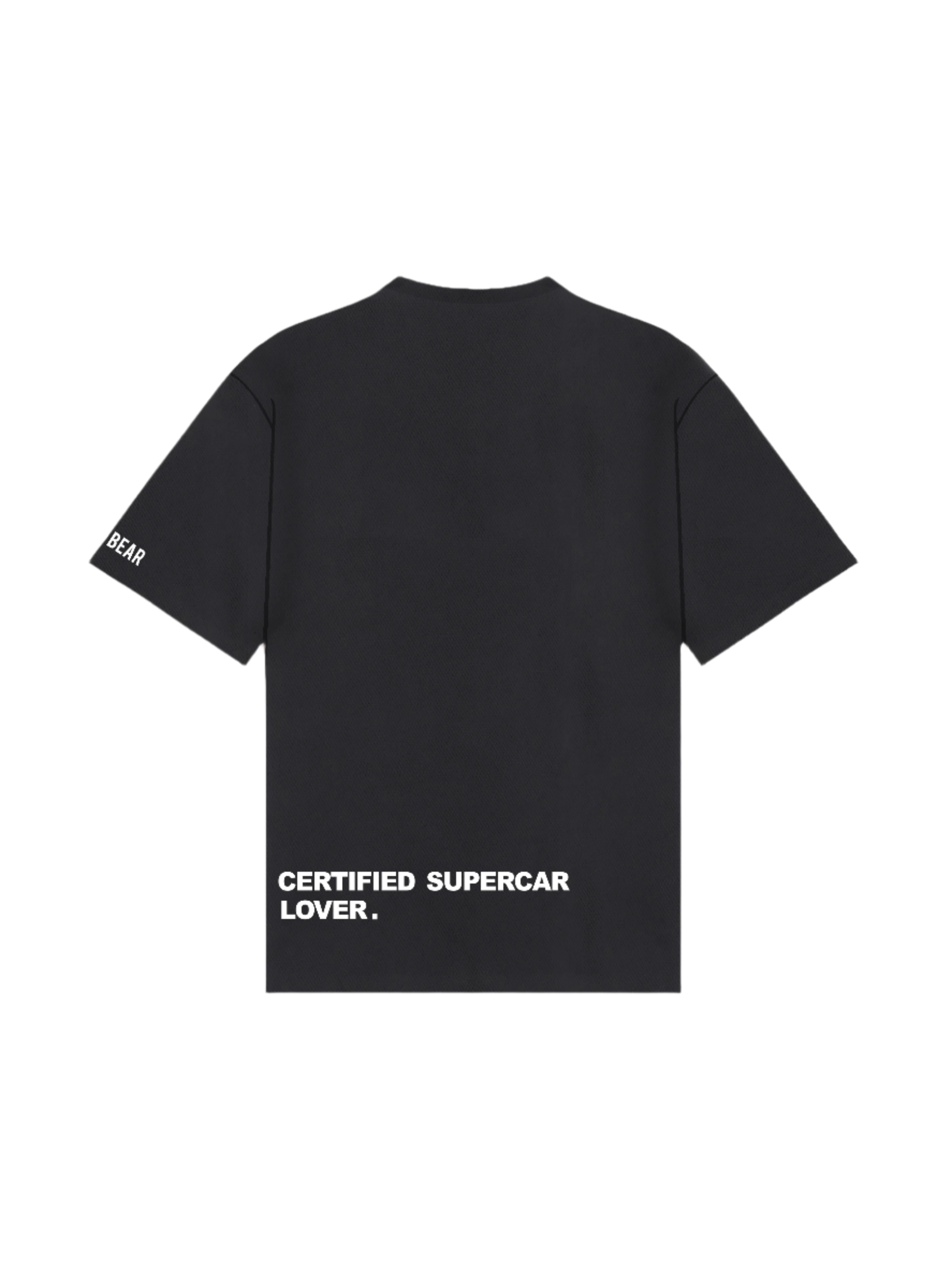 SUPERCAR LOVER TEE BLACK