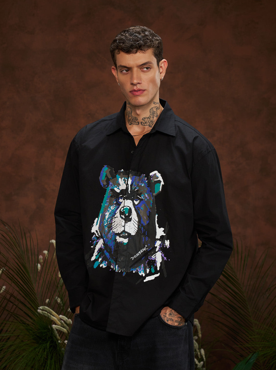 Grumpy Bear Shirt Black