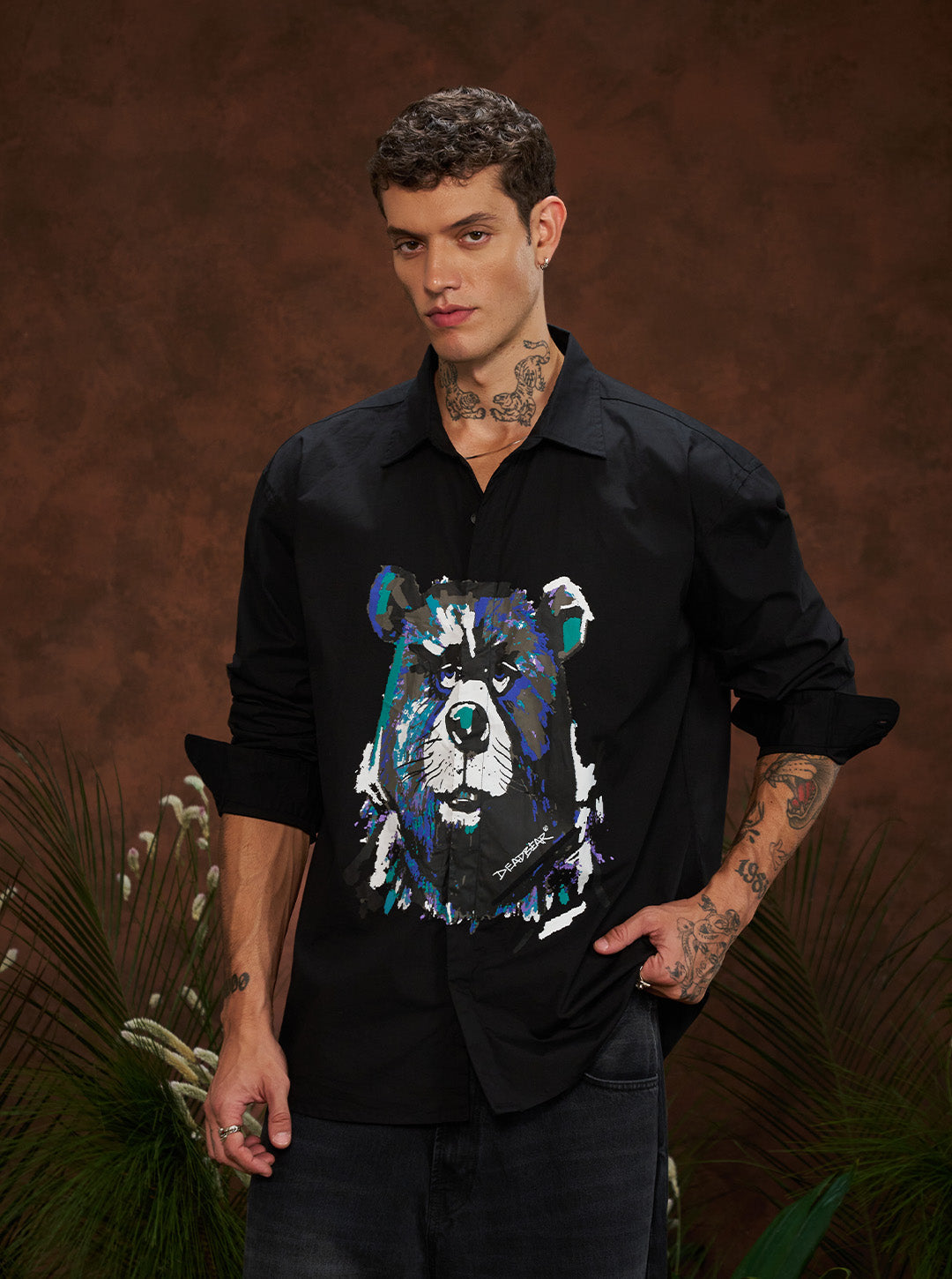Grumpy Bear Shirt Black