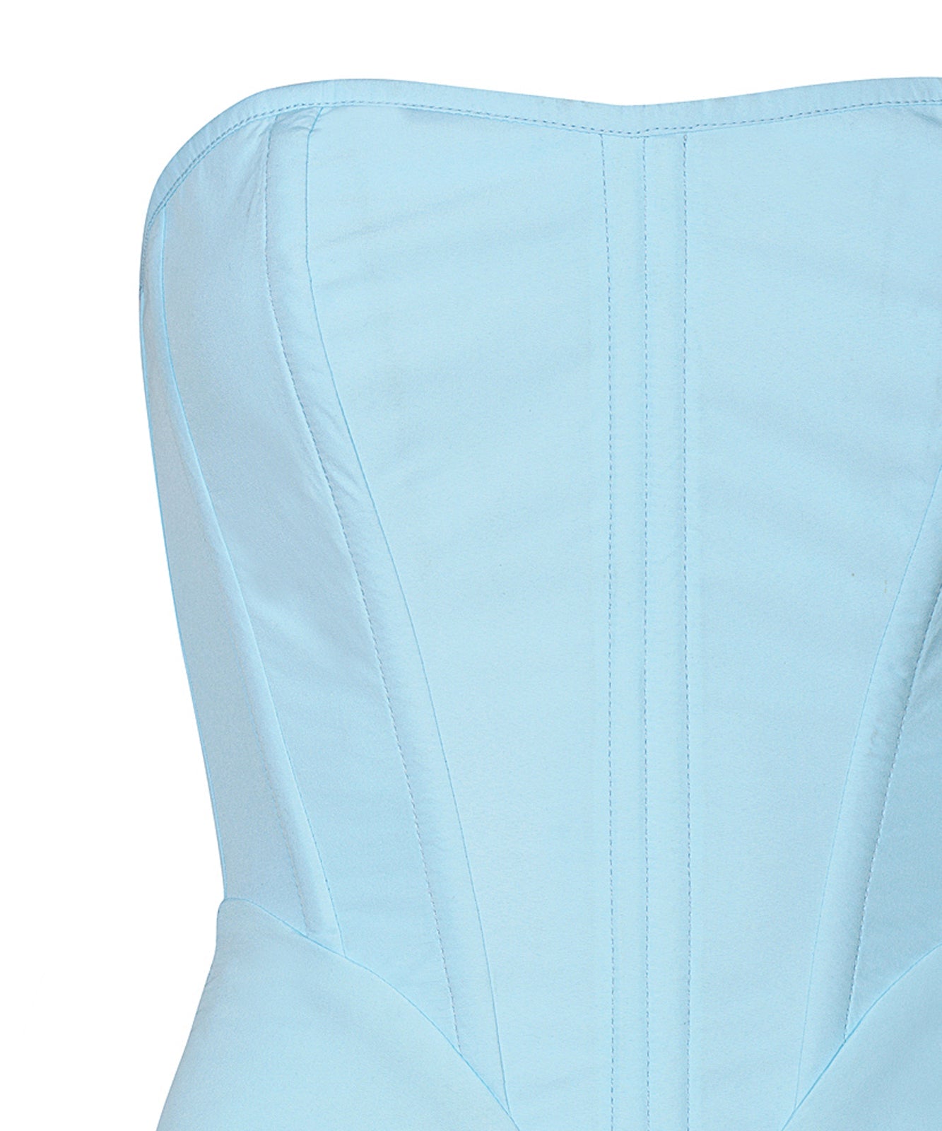 SCULPTED BABY BLU CORSET