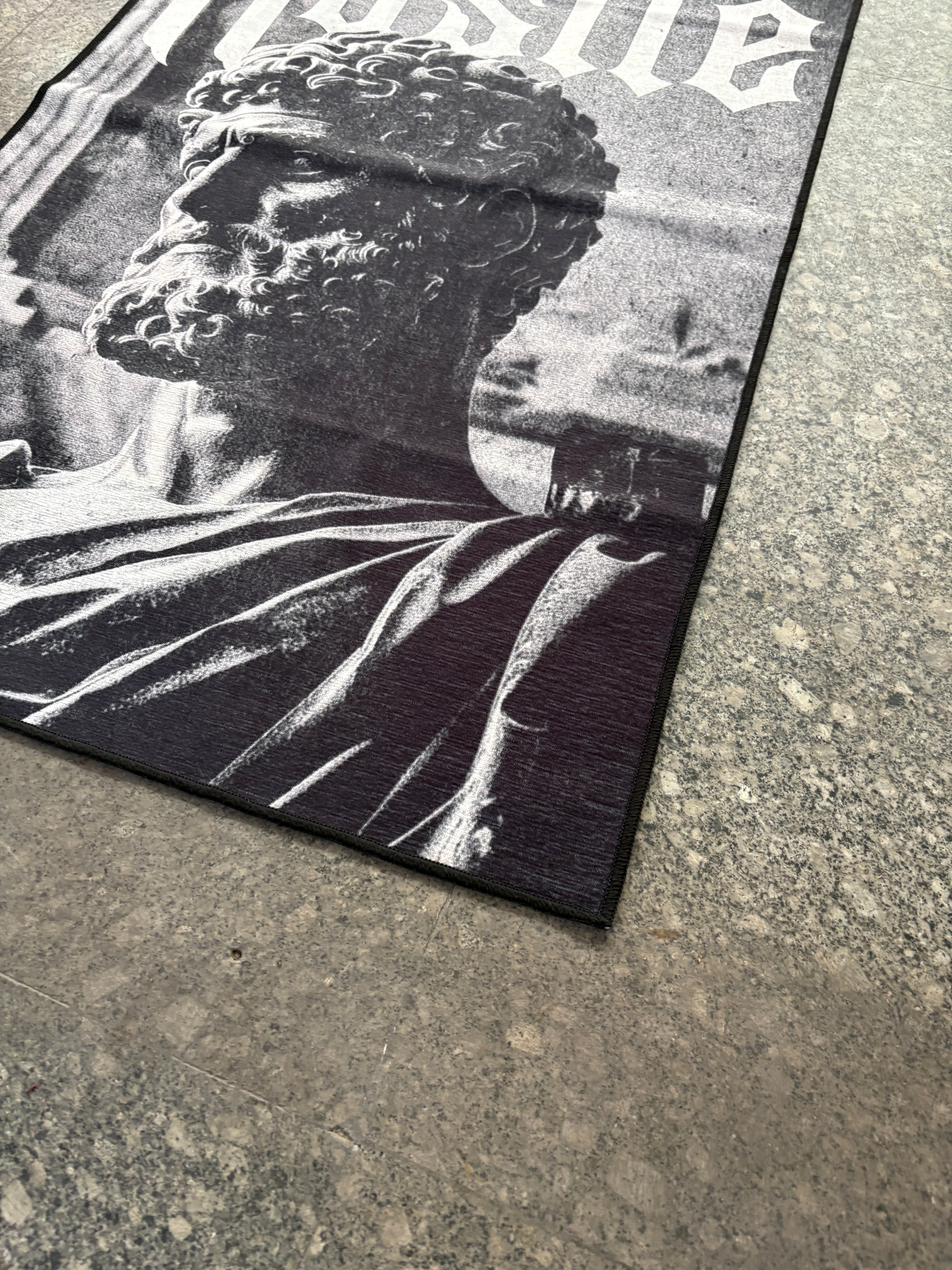 All the way Hustle Washable Rug