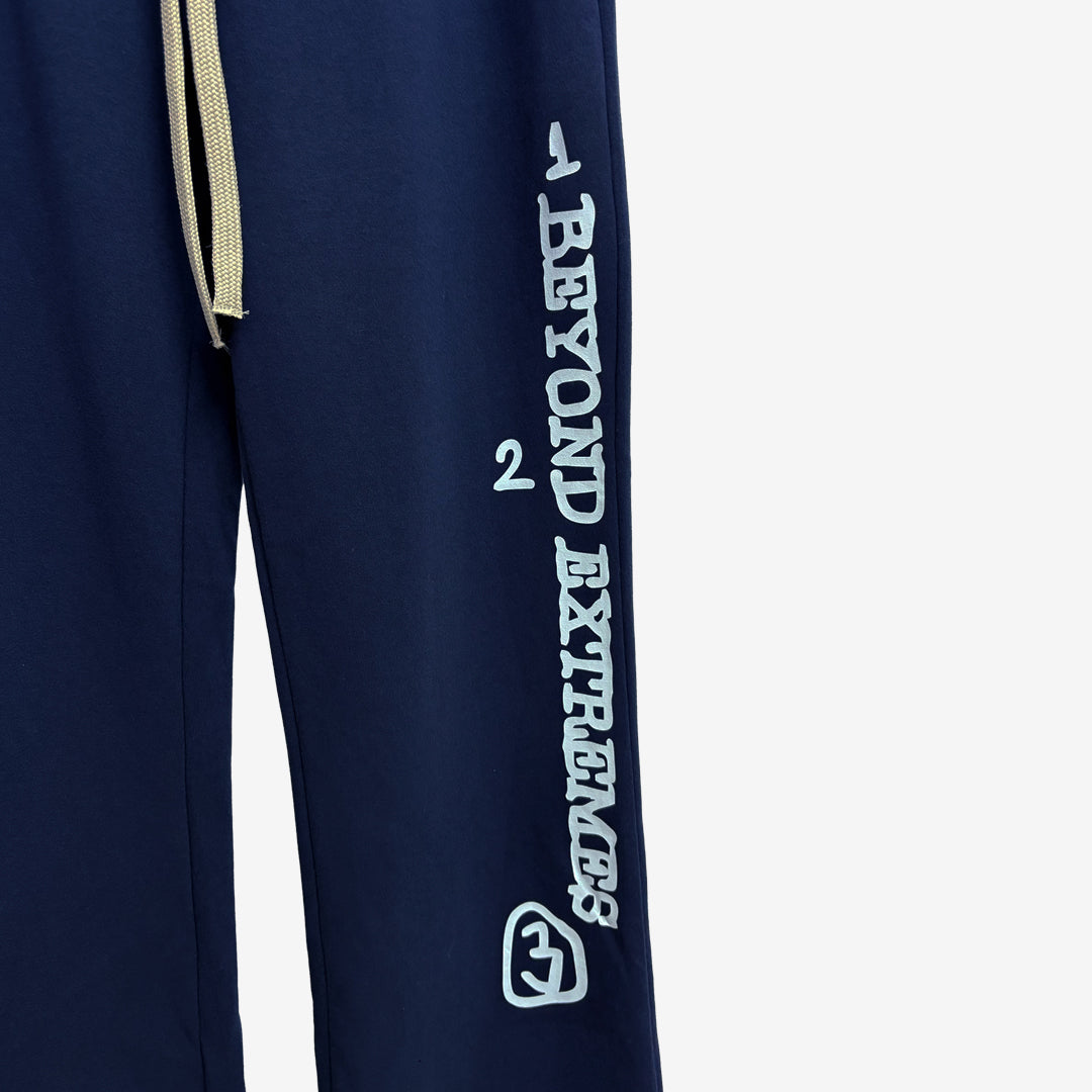 Handwritten Pants in Navy [Unisex]