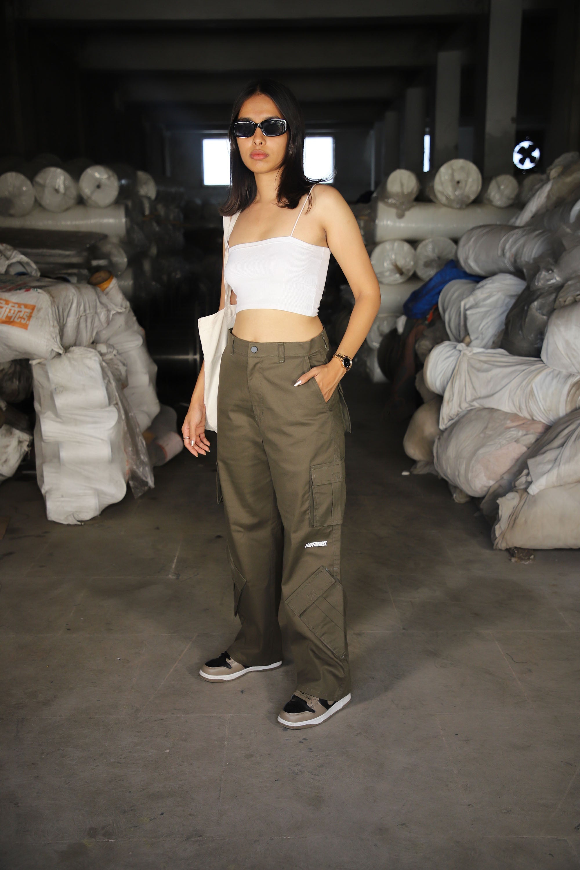 Army Green 8 pockets cargo sb - MTM