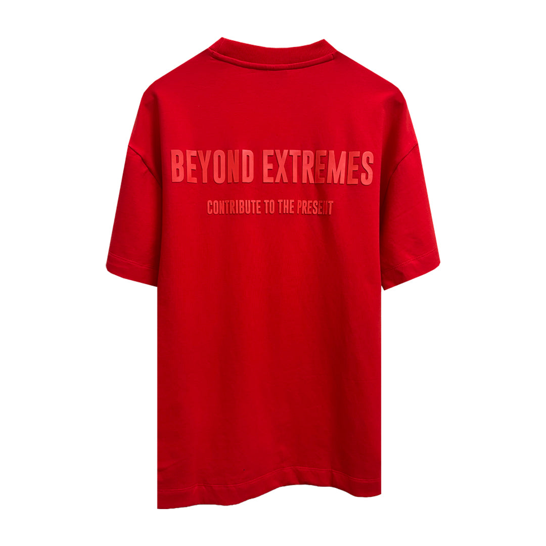 3 T-shirt in Red [Unisex]