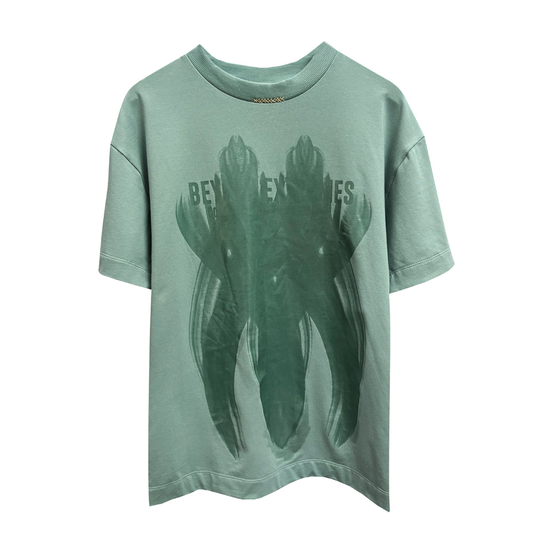 Glazed T-shirt in Sage Green [Unisex]