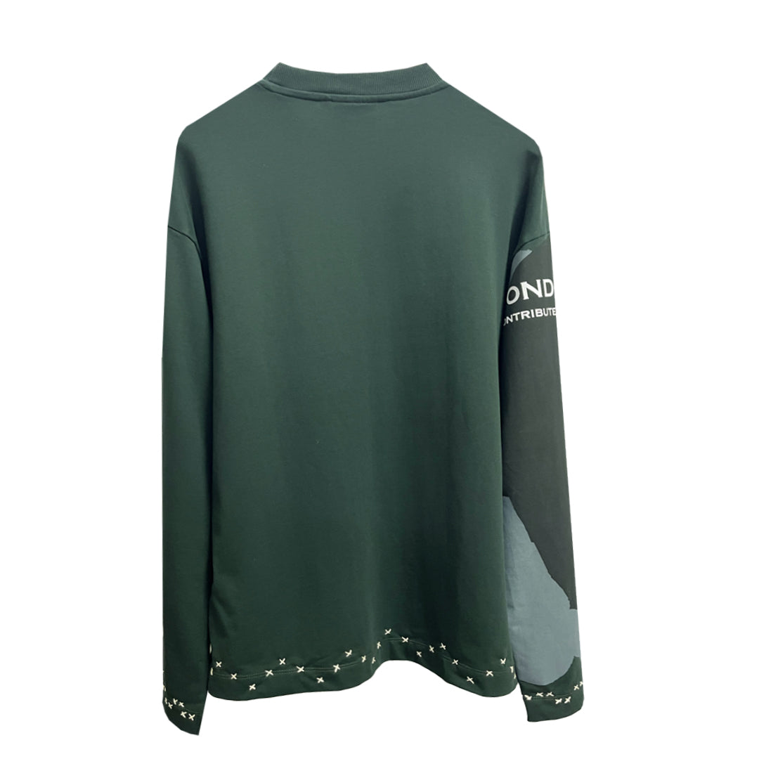 Reconstructed palette long sleeve 1*1 [Unisex]