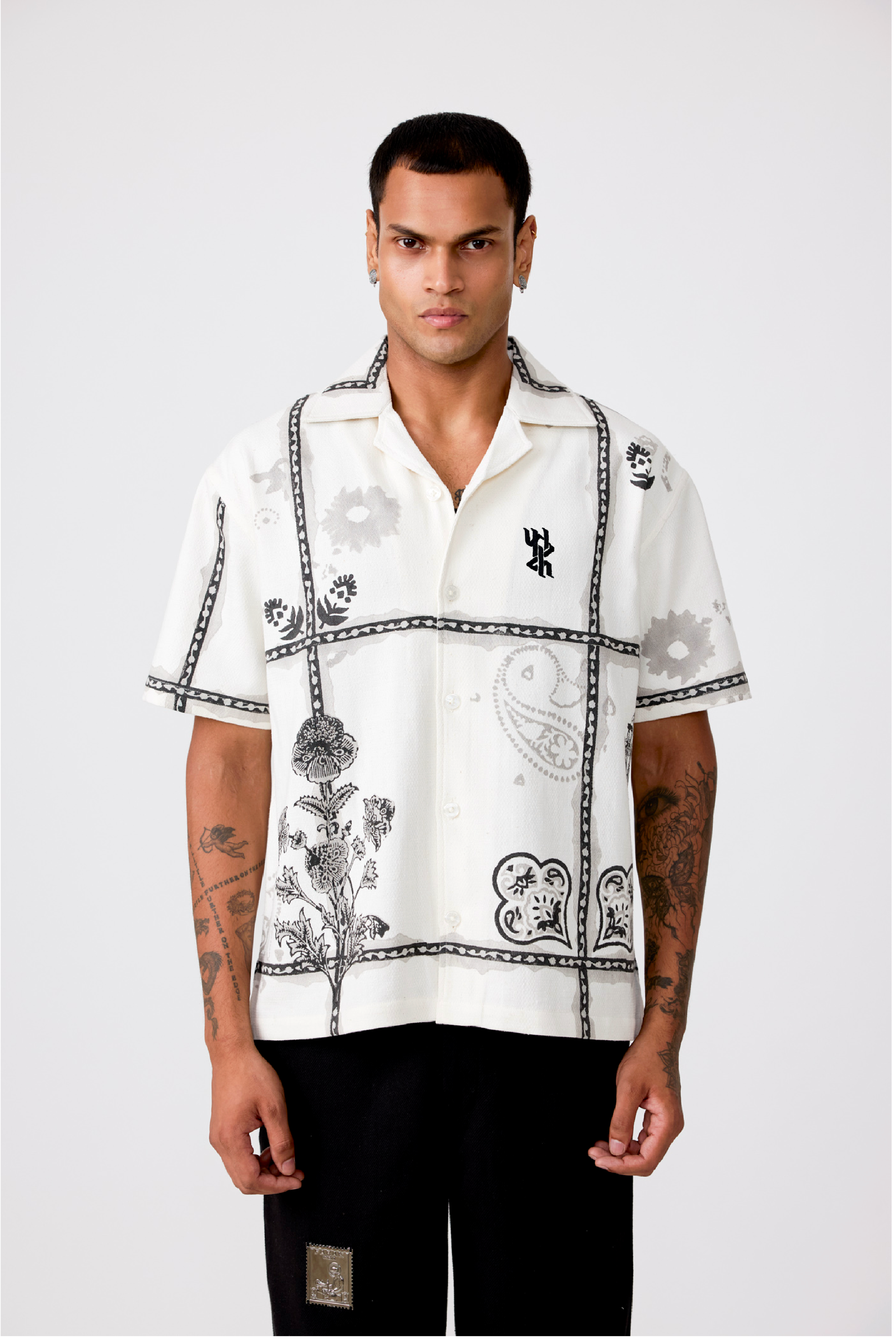 Greyscale handmade Shirt