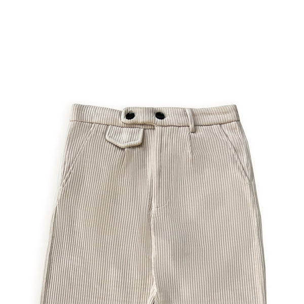 CORDUROY OFF WHITE PANT