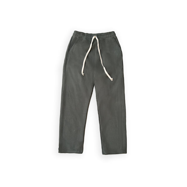 SWEATER KNIT FABRIC PANT(OLIVE)