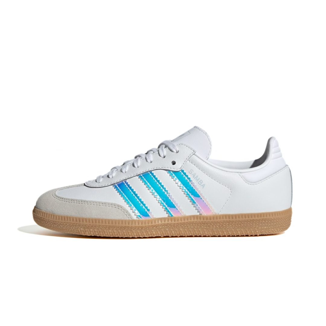 adidas Samba OG White Iridescent Stripes (GS)
