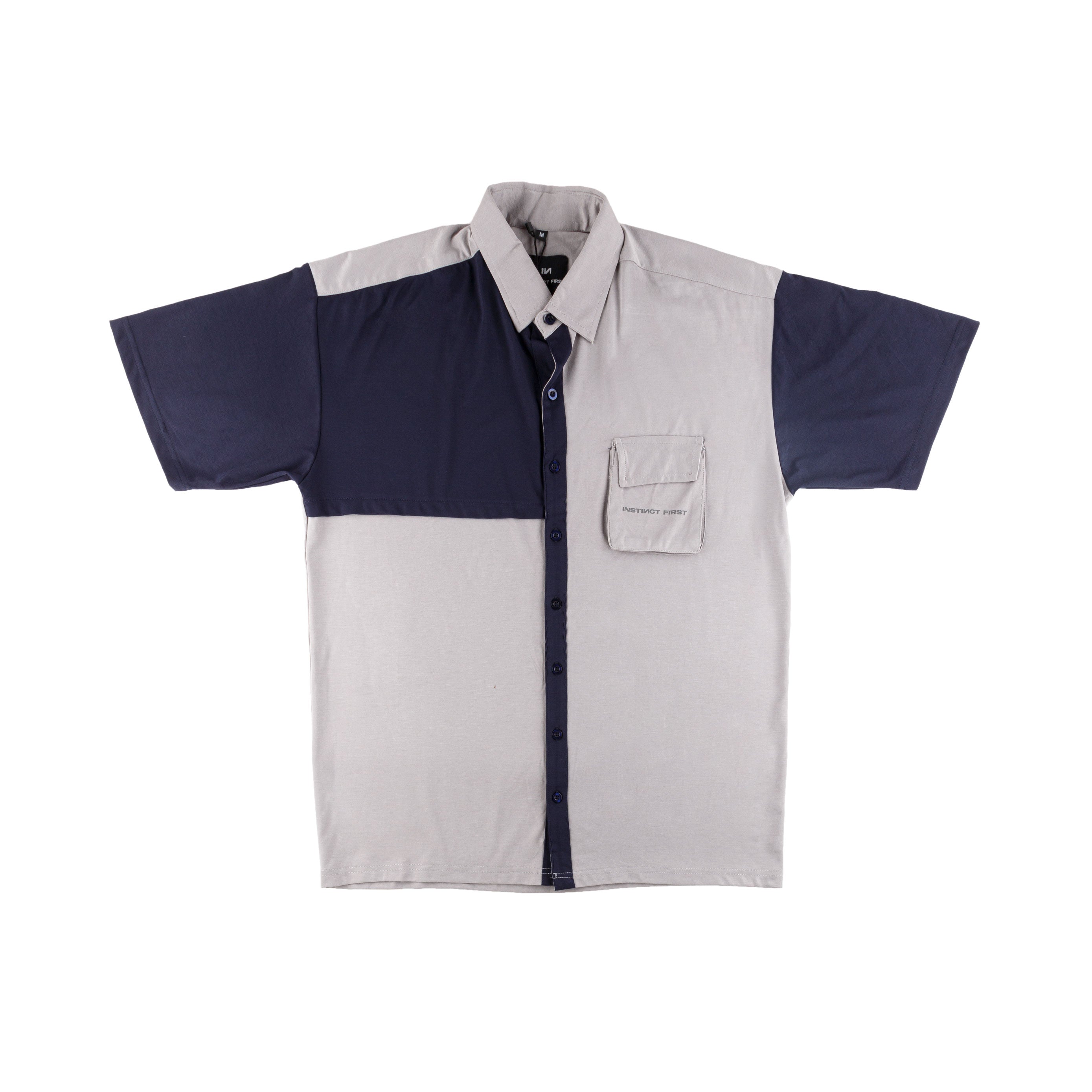 Tencil Shirt - Grey Blue