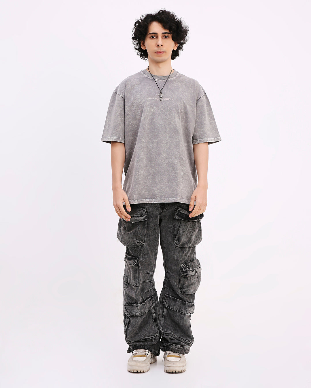 Platinum Washed Out Oversized T-shirt