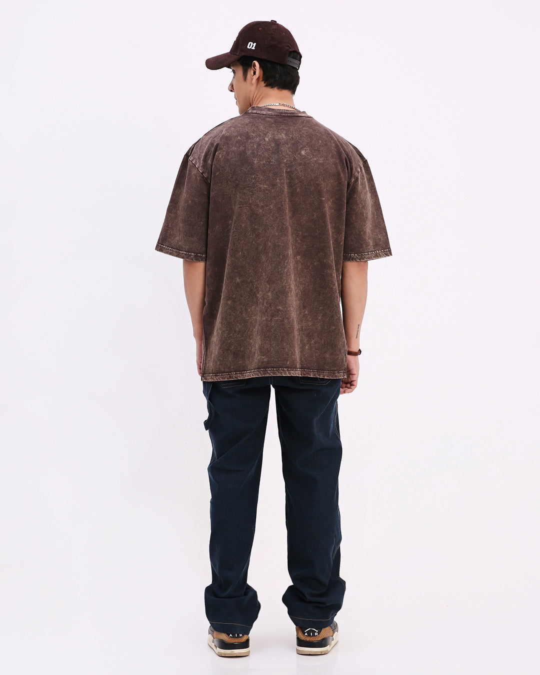 Copper Washed Out Oversized T-shirt