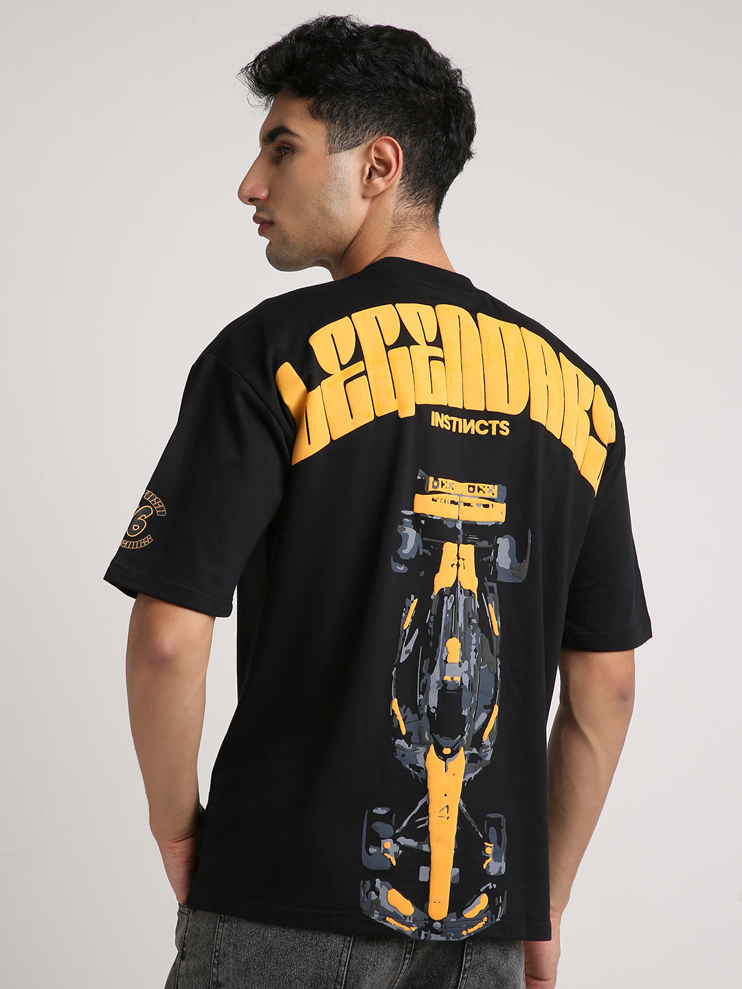 Papaya Ranger - Oversized T-shirt (Black)