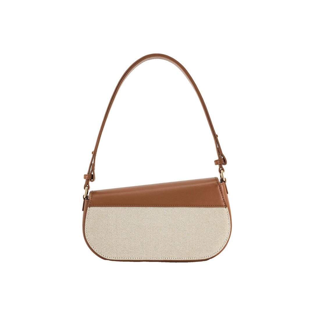 JW PEI Addisyn Shoulder Bag - Brown Canvas