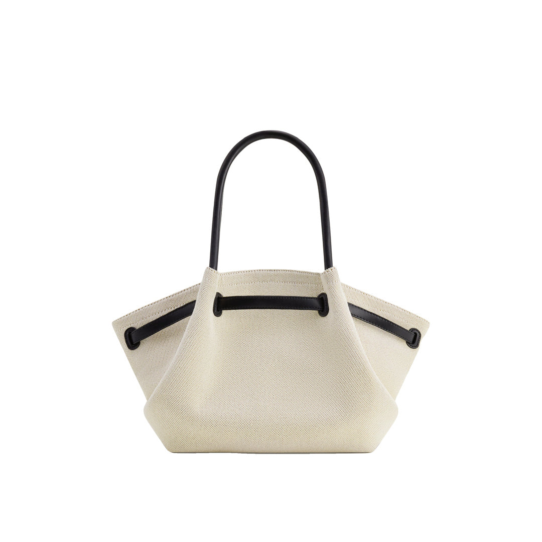 JW PEI Hana Medium Tote Bag - Black Canvas