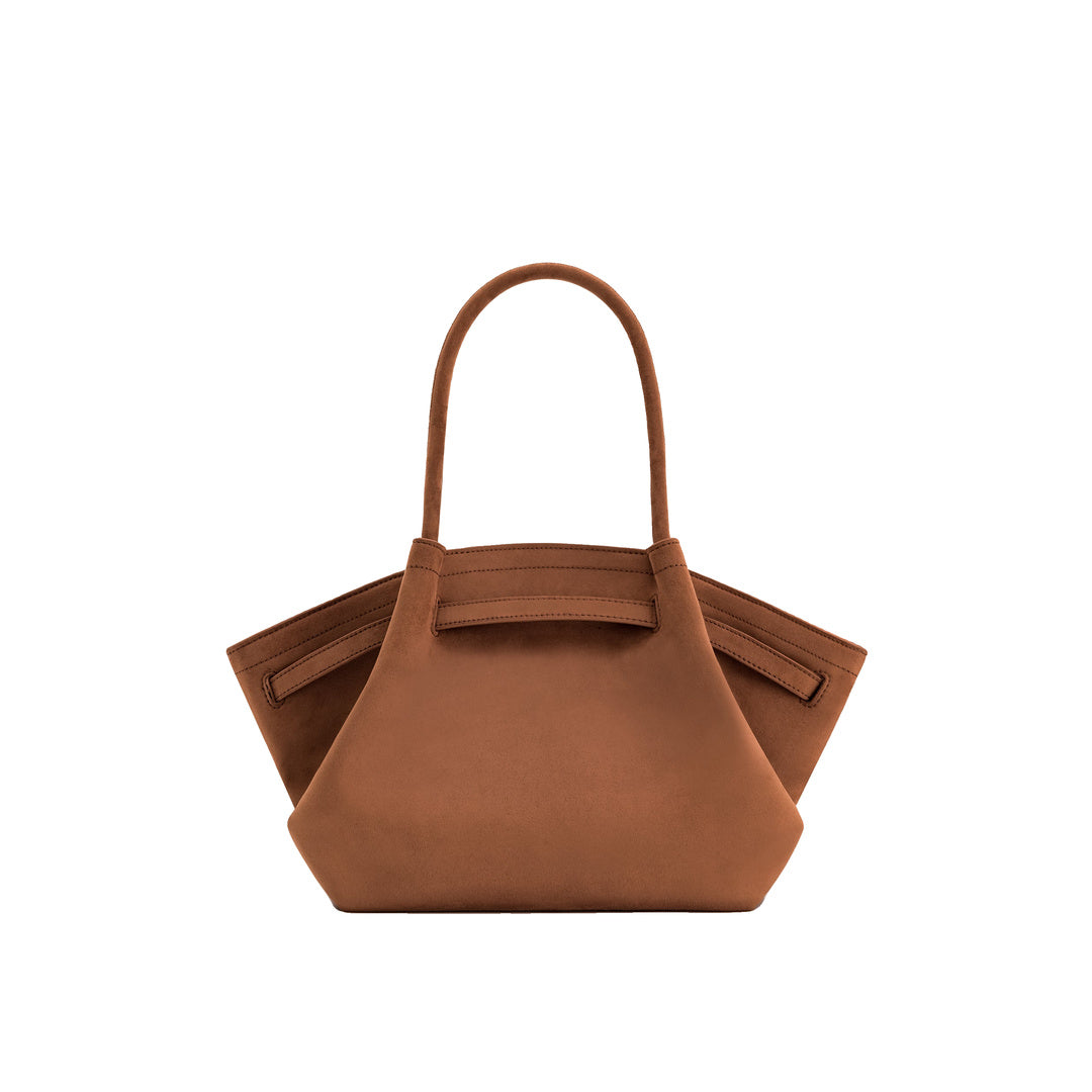 JW PEI Hana Medium Faux Suede Tote Bag - Brown