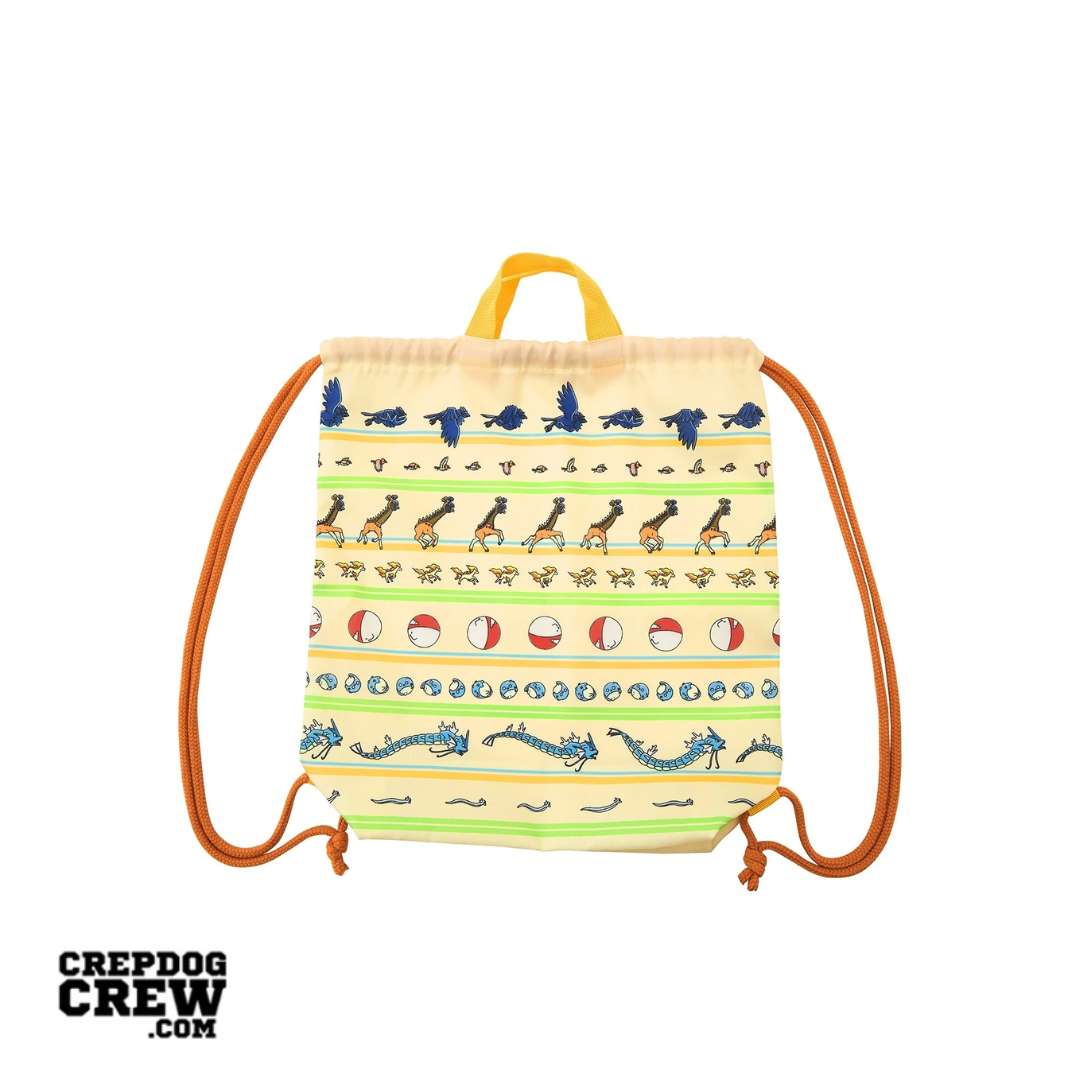 POKEMON: POKEMON ECOLOGY ENCYCLOPEDIA	2WAY DRAWSTRING KNAPSACK BAG