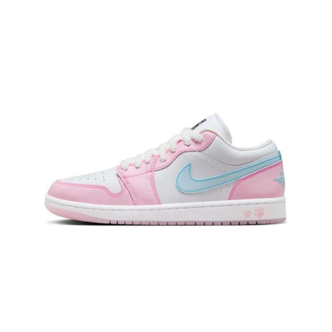 Jordan 1 Low SE Paw Print Pink Foam (W)