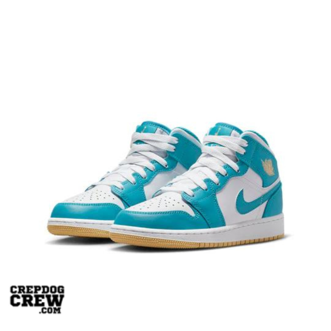 Jordan 1 Mid Aquatone (GS)