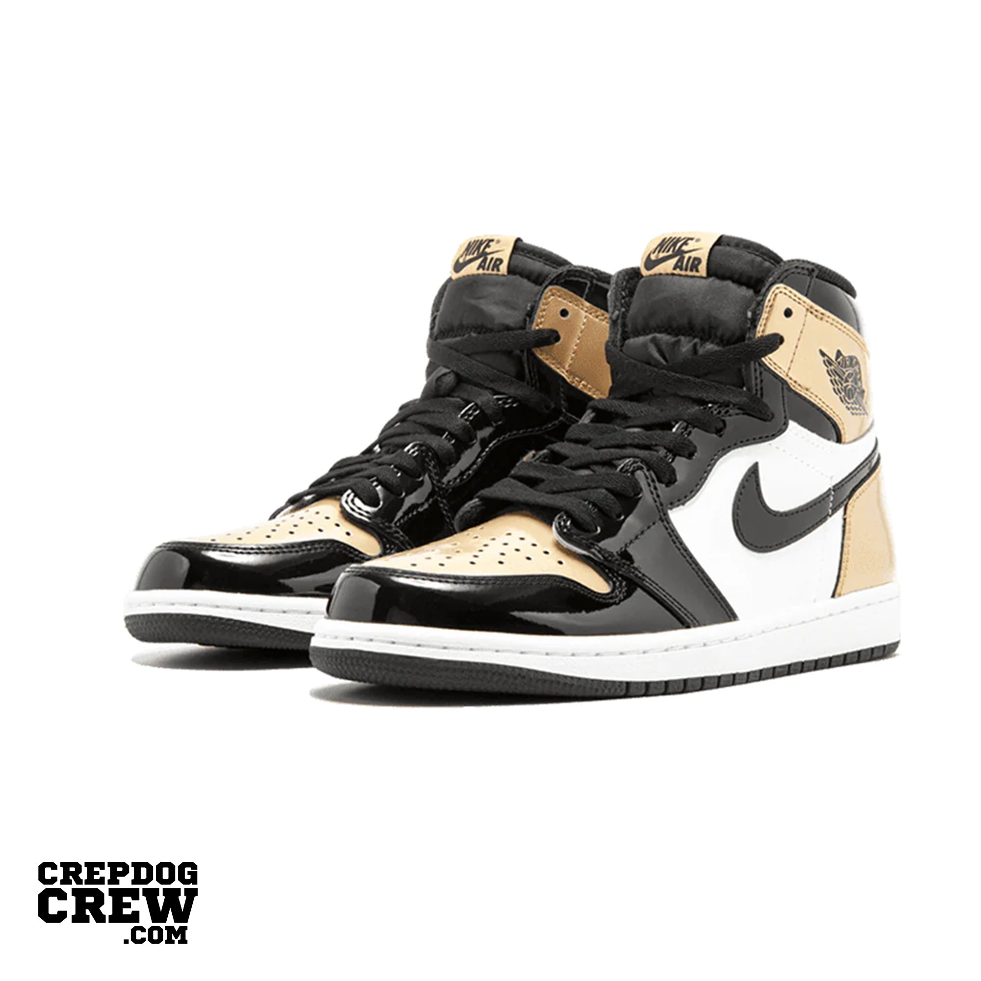 Jordan 1 Retro High NRG Patent Gold Toe