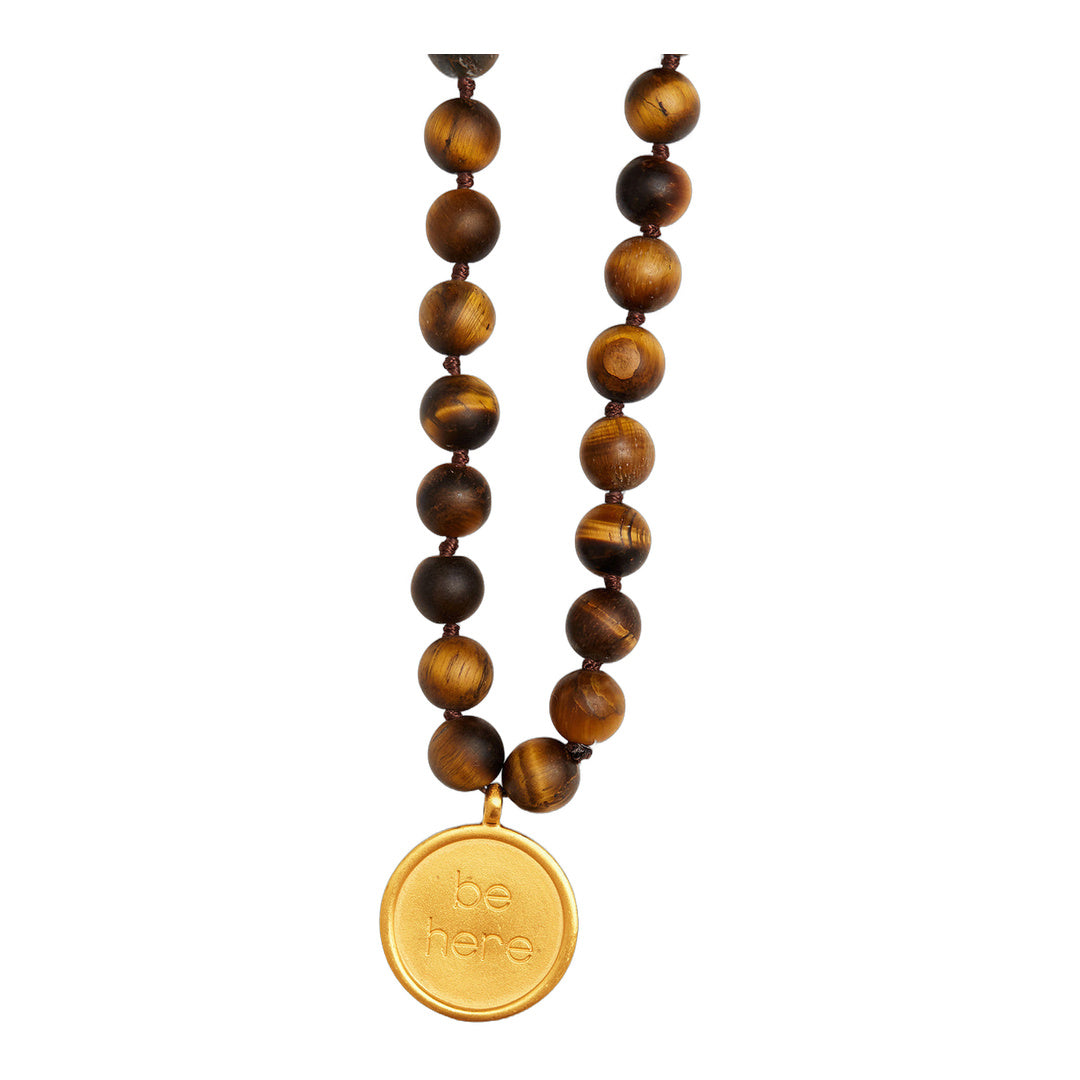 alo Tiger’s Eye Mala Necklace