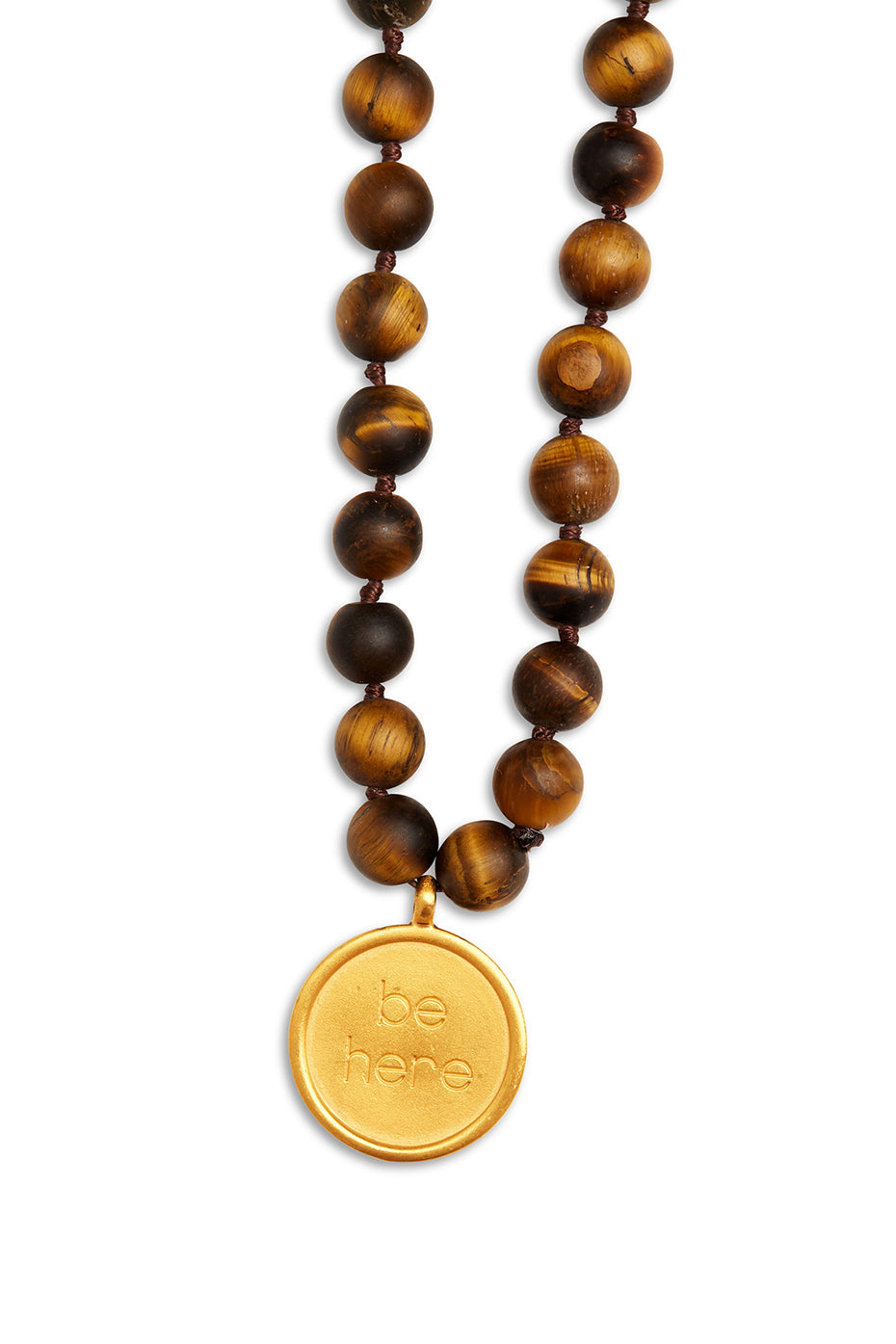 alo Tiger’s Eye Mala Necklace