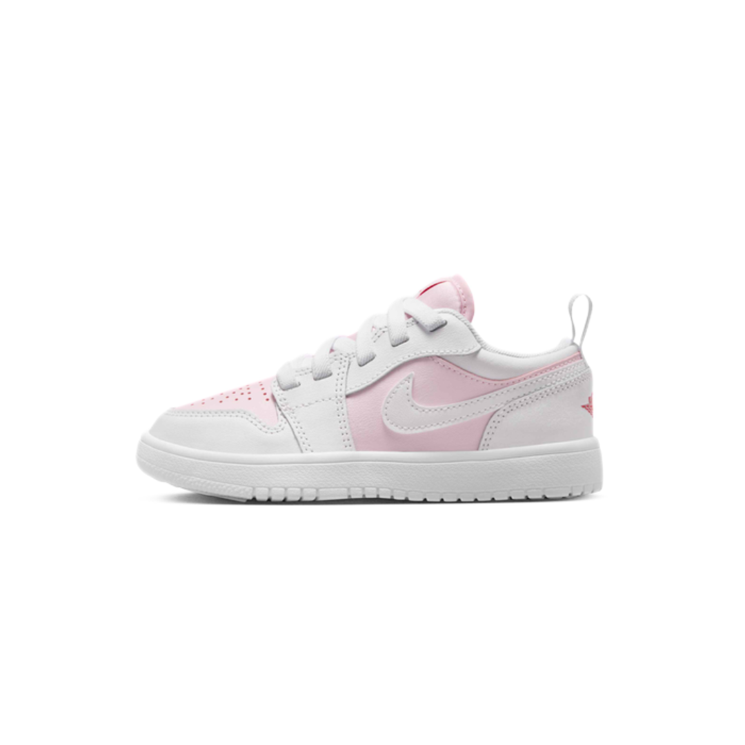 Jordan 1 Low ALT Pink Foam Fire Red White (PS)