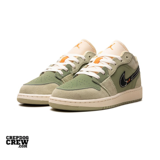 Jordan 1 Low SE Sky J Light Olive (GS)