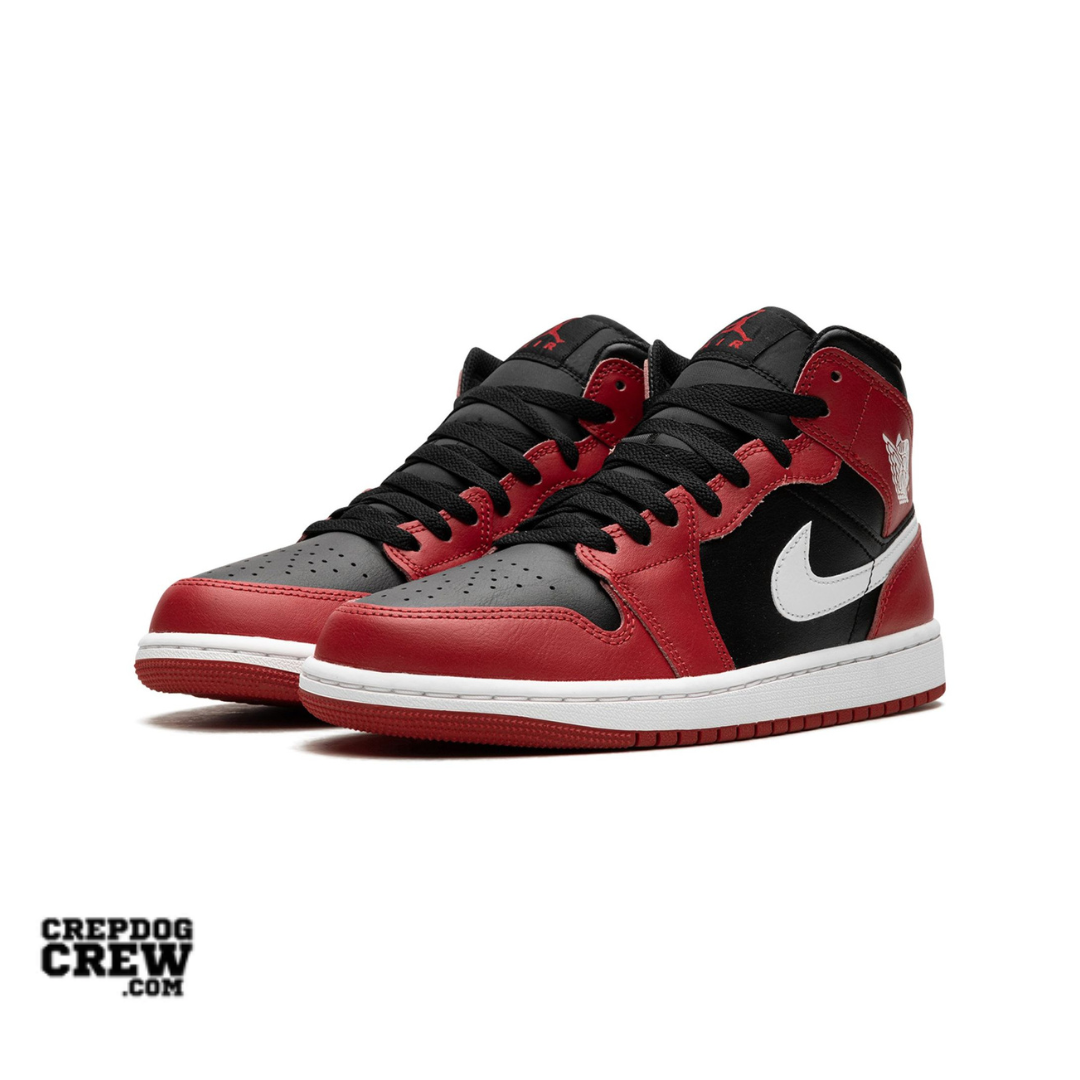 Jordan 1 Mid Gym Red Black White 2024